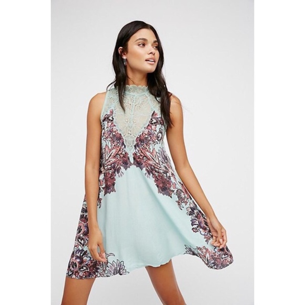 Free People / intimately marsha lace slip dress